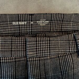 Old Navy Monochrome Checkered Trousers